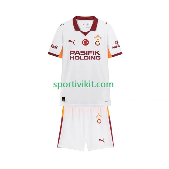 Completo da calcio Bambini Galatasaray Maglia Seconda 2025-2026 Manica Corta