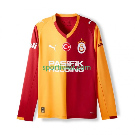 Galatasaray Uomo Maglia Prima 2025-2026 Manica Lunga