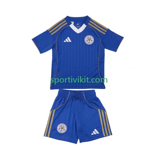 Completo da calcio Bambini Leicester City Maglia Prima 2025-2026 Manica Corta