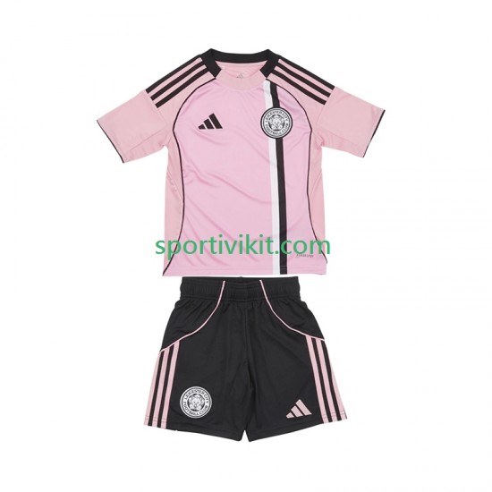 Completo da calcio Bambini Leicester City Maglia Terza 2025-2026 Manica Corta