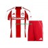 Completo da calcio Bambini Olympiacos Maglia Prima 2025-2026 Manica Corta