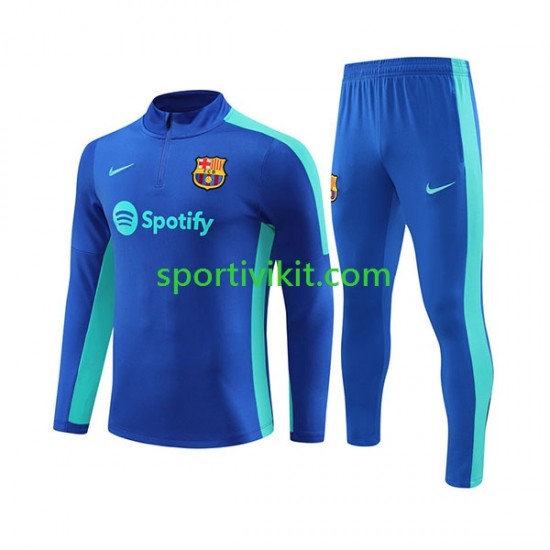 FC Barcelona SKU001 Blu Completo da allenamento 2023-2024