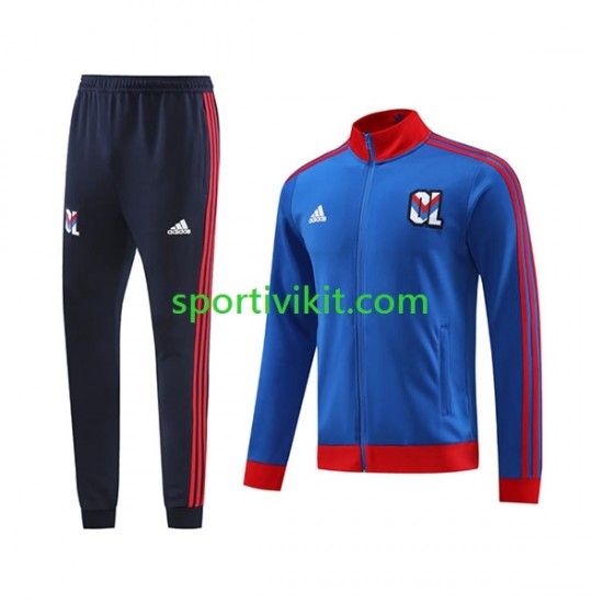 Olympique Lyonnais Rosso Blu Tuta da allenamento 2023-2024