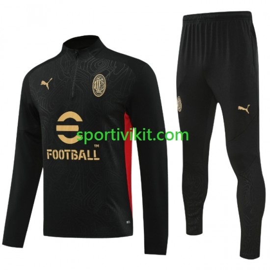 AC Milan Nero Completo da allenamento 2024-2025