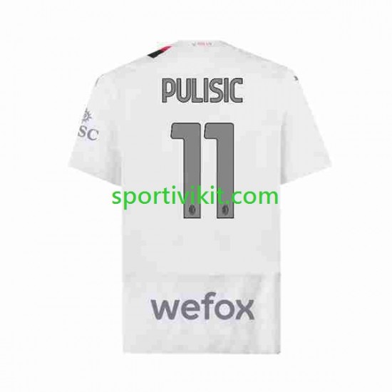 AC Milan Christian Pulisic 11 Uomo Maglia Seconda 2023-2024 Manica Corta AC Milan Christian Pulisic 11 Uomo Maglia Seconda 2023-2024 Manica Corta
