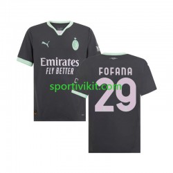 AC Milan Fofana 29 Uomo Maglia Terza 2024-2025 Manica Corta