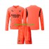 Completo da calcio Bambini AC Milan Portiere Maglia Quarto 2024-2025 Manica Lunga