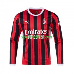 AC Milan Uomo Maglia Prima 2024-2025 Manica Lunga