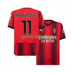 AC Milan Ibrahimovic 11 Uomo Maglia Prima 2023-2024 Manica Corta