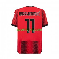 AC Milan Ibrahimovic 11 Uomo Maglia Prima 2023-2024 Manica Corta