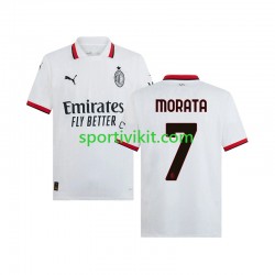 AC Milan Morata 7 Uomo Maglia Seconda 2024-2025 Manica Corta