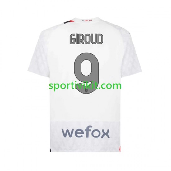 AC Milan Olivier Giroud 9 Uomo Maglia Seconda 2023-2024 Manica Corta AC Milan Olivier Giroud 9 Uomo Maglia Seconda 2023-2024 Manica Corta