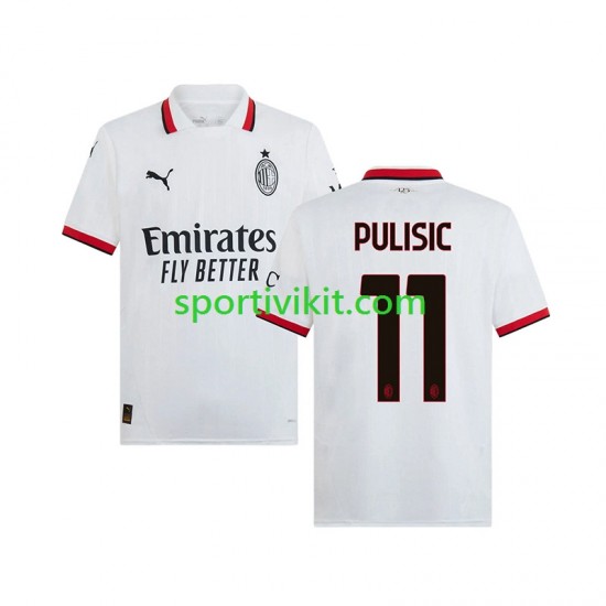AC Milan PULISIC 11 Uomo Maglia Seconda 2024-2025 Manica Corta AC Milan PULISIC 11 Uomo Maglia Seconda 2024-2025 Manica Corta