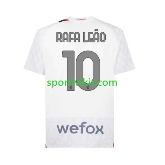 AC Milan Rafael Leao 10 Uomo Maglia Seconda 2023-2024 Manica Corta