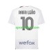 AC Milan Rafael Leao 10 Uomo Maglia Seconda 2023-2024 Manica Corta