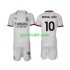 Completo da calcio Bambini AC Milan Rafael Leao 10 Maglia Seconda 2024-2025 Manica Corta