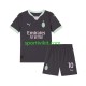 Completo da calcio Bambini AC Milan Rafael Leao 10 Maglia Terza 2024-2025 Manica Corta