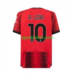 AC Milan Rafael Leao 10 Uomo Maglia Prima 2023-2024 Manica Corta