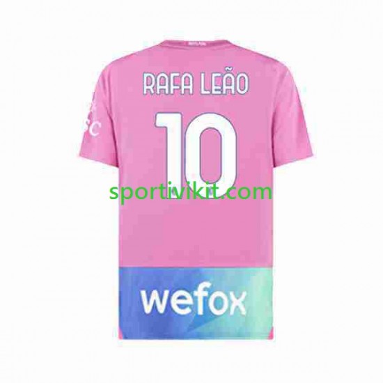 AC Milan Rafael Leao 10 Uomo Maglia Terza 2023-2024 Manica Corta AC Milan Rafael Leao 10 Uomo Maglia Terza 2023-2024 Manica Corta
