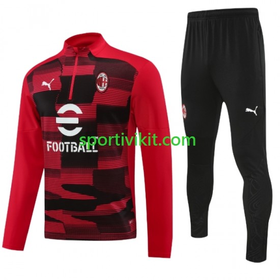 AC Milan Rosso Completo da allenamento 2024-2025