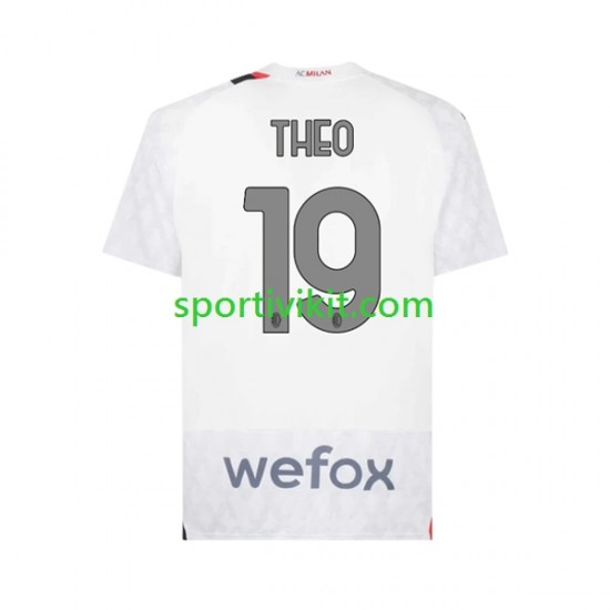 AC Milan Theo 19 Uomo Maglia Seconda 2023-2024 Manica Corta AC Milan Theo 19 Uomo Maglia Seconda 2023-2024 Manica Corta