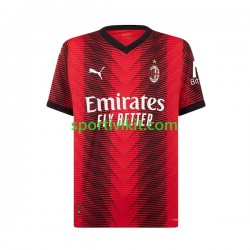 Completo da calcio Bambini AC Milan Tiemoue Bakayoko 14 Maglia Prima 2023-2024 Manica Corta
