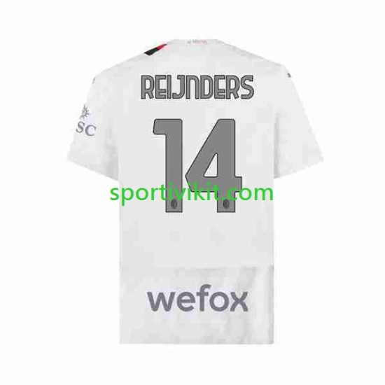 AC Milan Tijjani Reijnders 14 Uomo Maglia Seconda 2023-2024 Manica Corta