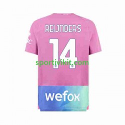 AC Milan Tijjani Reijnders 14 Uomo Maglia Terza 2023-2024 Manica Corta