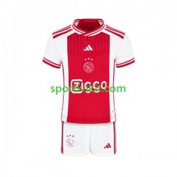 Completo da calcio Bambini AFC Ajax Maglia Prima 2023-2024 Manica Corta