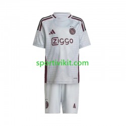 Completo da calcio Bambini AFC Ajax Maglia Terza 2024-2025 Manica Corta