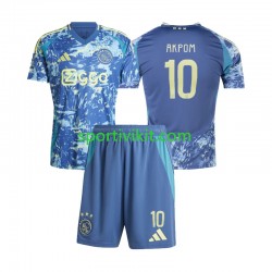 Completo da calcio Bambini AFC Ajax Chuba Akpom 10 Maglia Seconda 2024-2025 Manica Corta