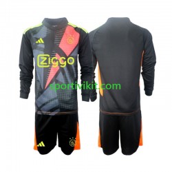 Completo da calcio Bambini AFC Ajax Portiere Maglia Prima 2024-2025 Manica Lunga