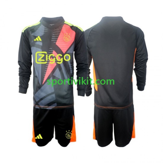 Completo da calcio Bambini AFC Ajax Portiere Maglia Prima 2024-2025 Manica Lunga Completo da calcio Bambini AFC Ajax Portiere Maglia Prima 2024-2025 Manica Lunga