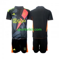Completo da calcio Bambini AFC Ajax Portiere Maglia Prima 2024-2025 Manica Corta