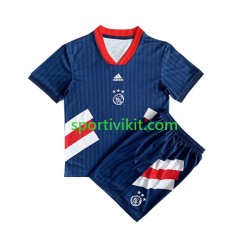Completo da calcio Bambini AFC Ajax Icon Retro Maglia Prima 2022-2023 Manica Corta