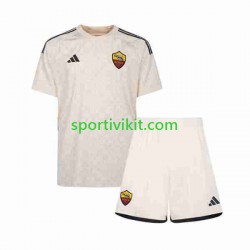 Completo da calcio Bambini AS Roma Maglia Seconda 2023-2024 Manica Corta