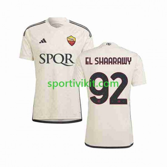 AS Roma El Shaarawy 92 Uomo Maglia Seconda 2023-2024 Manica Corta AS Roma El Shaarawy 92 Uomo Maglia Seconda 2023-2024 Manica Corta