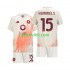 Completo da calcio Bambini AS Roma Mats Hummels 15 Maglia Seconda 2024-2025 Manica Corta