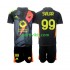 Completo da calcio Bambini AS Roma Portiere Mile Svilar 99 Maglia Prima 2024-2025 Manica Corta