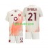 Completo da calcio Bambini AS Roma Paulo Dybala 21 Maglia Seconda 2024-2025 Manica Corta