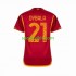 AS Roma Paulo Dybala 21 Uomo Maglia Prima 2023-2024 Manica Corta