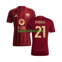 AS Roma Paulo Dybala 21 Uomo Maglia Prima 2024-2025 Manica Corta