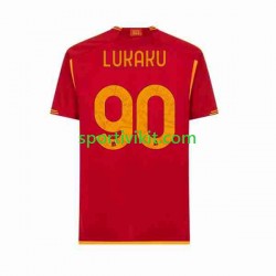 AS Roma Romelu Lukaku 90 Uomo Maglia Prima 2023-2024 Manica Corta