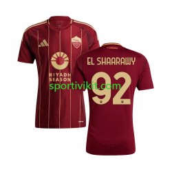 AS Roma Stephan El Shaarawy 92 Uomo Maglia Prima 2024-2025 Manica Corta