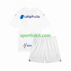 Completo da calcio Bambini Al Hilal Maglia Seconda 2023-2024 Manica Corta