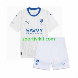 Completo da calcio Bambini Al Hilal Maglia Seconda 2024-2025 Manica Corta