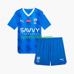 Completo da calcio Bambini Al Hilal Maglia Prima 2023-2024 Manica Corta