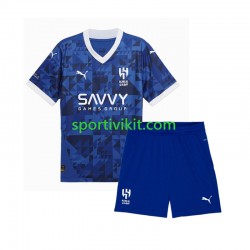 Completo da calcio Bambini Al Hilal Maglia Prima 2024-2025 Manica Corta