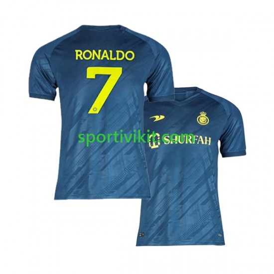 Al-Ittihad FC Ronlado 7 Uomo Maglia Seconda 2022-2023 Manica Corta
