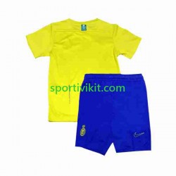 Completo da calcio Bambini Al-Nassr Maglia Prima 2023-2024 Manica Corta